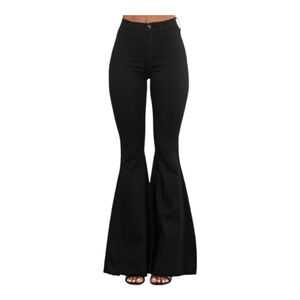 Women's Hammer Jeans Black Flare & Wide Leg Jeans Size 5